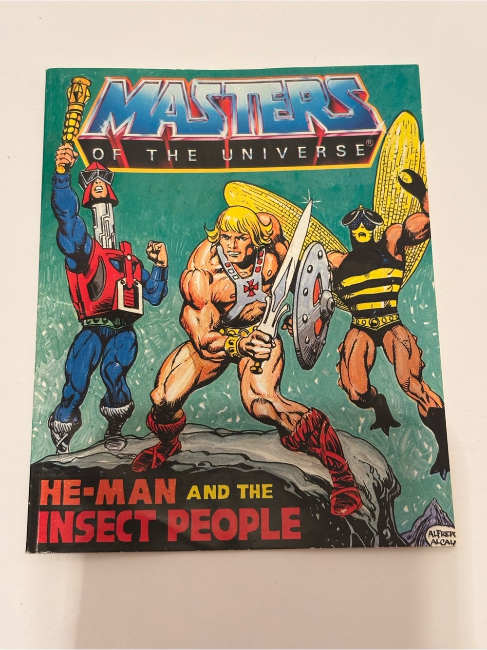 Masters of the Universe Vtg Mini Comic-He-Man & The Insect People 1983